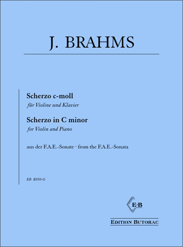 Cover - Johannes Brahms, Scherzo c-moll